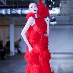 One Shoulder Ball Gown